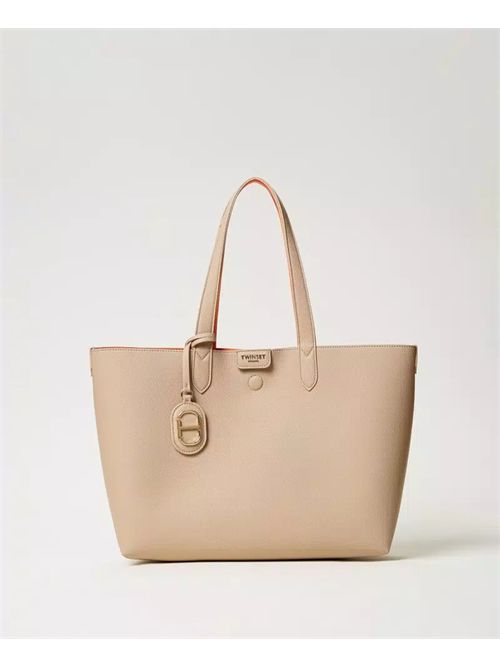 borsa donna beige arancio TWINSET | TB7300/12240